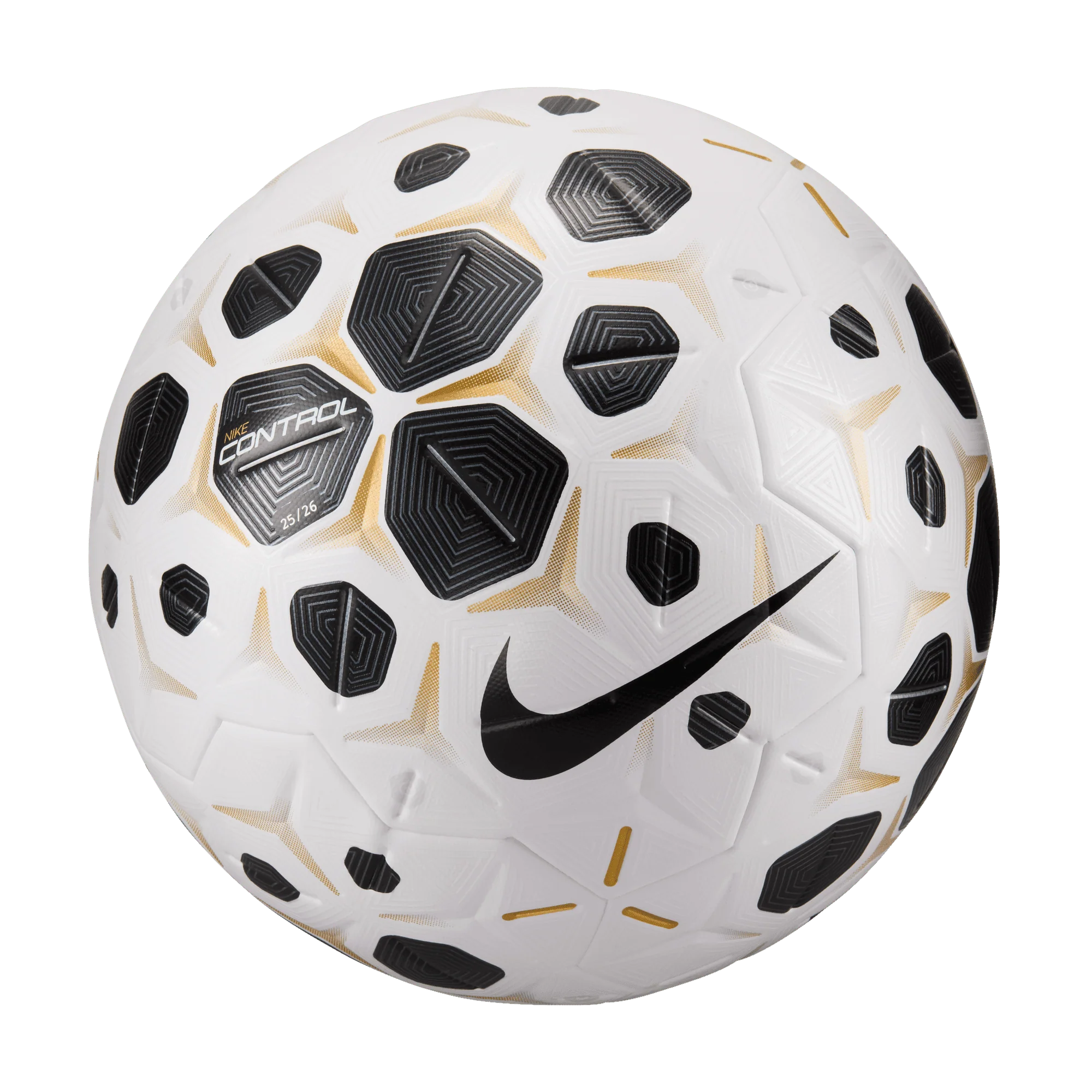 Nike Control Soccerball - White/Black - Image 2