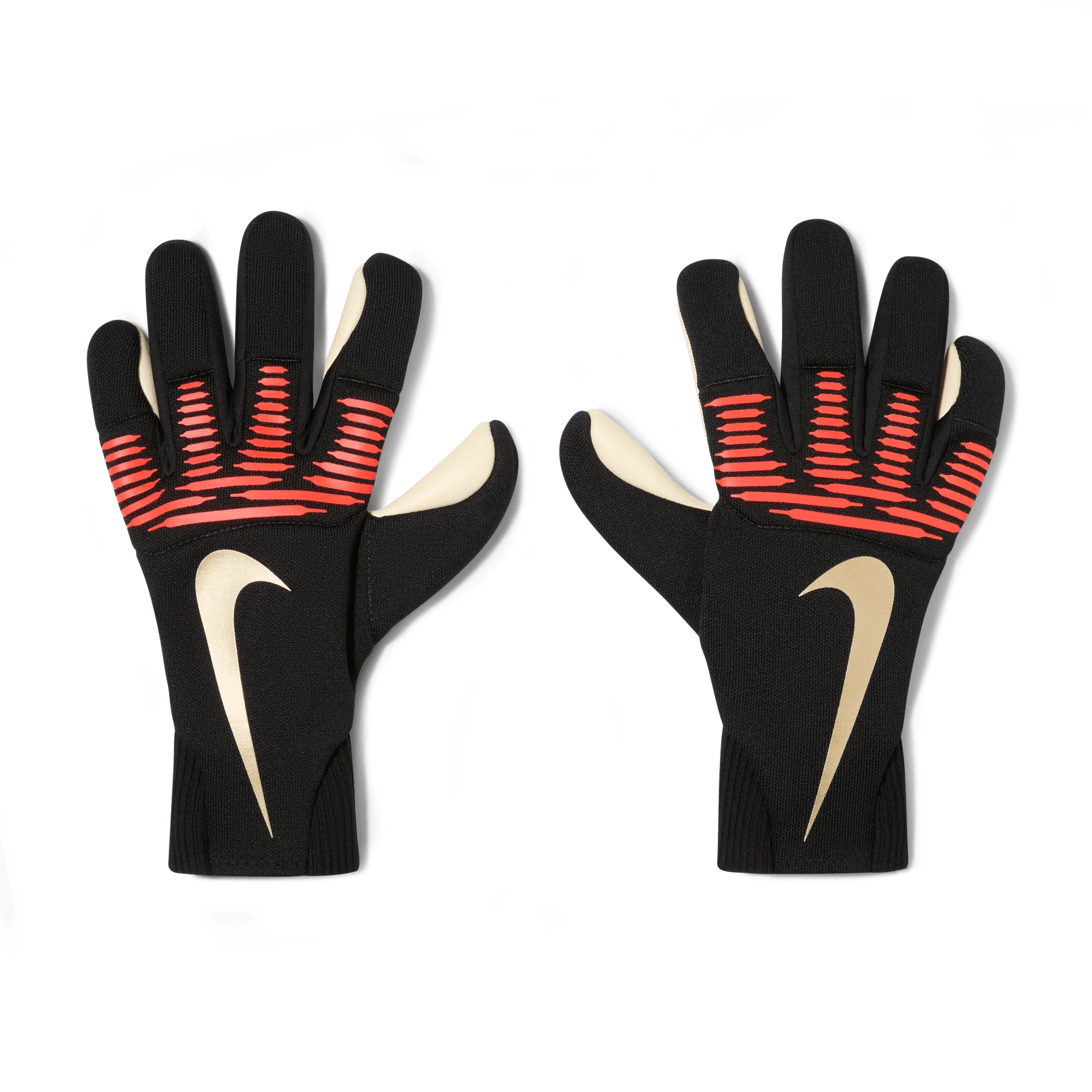 Nike Dynamic Fit Soccer Adult Goalkeeper Gloves - Black/Red