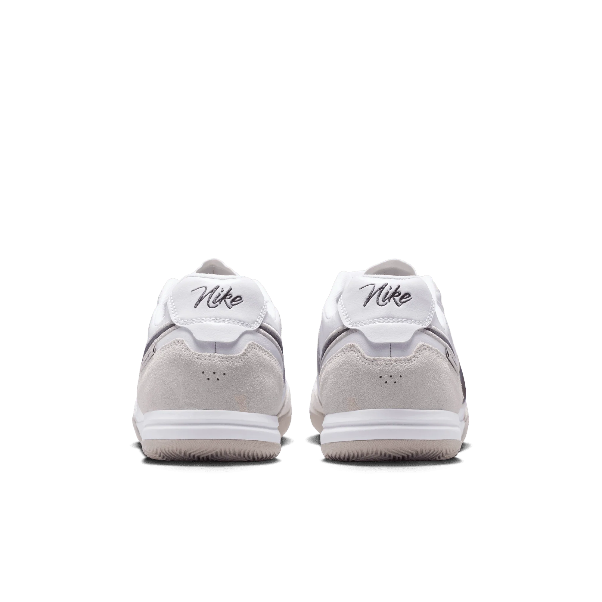 Nike Tiempo Streetgato Indoor Senior Football Boots- White/Black - Image 10
